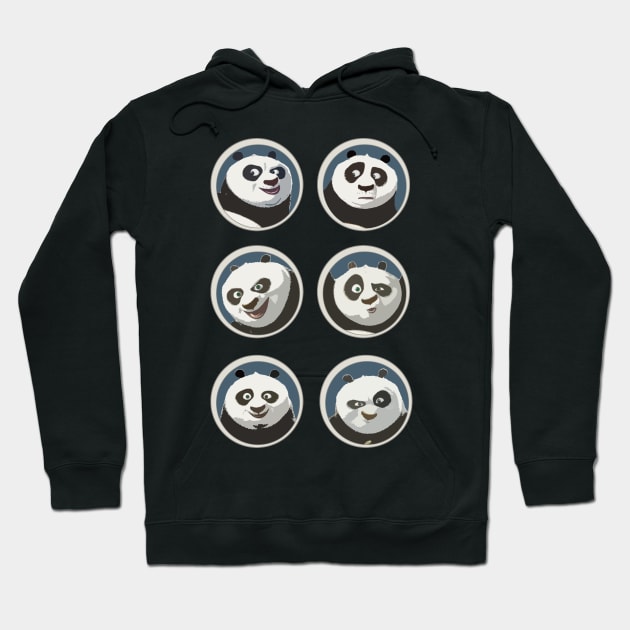 Kung Fu Panda Hoodie by Venk